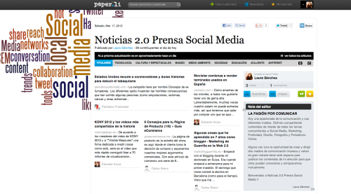 Noticias 2.0 Prensa Social Media